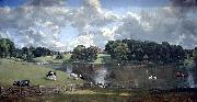 John Constable Wivenhoe Park France oil painting artist